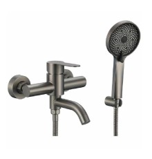 Смеситель для ванны Fmark FS8206Q цвет Графит