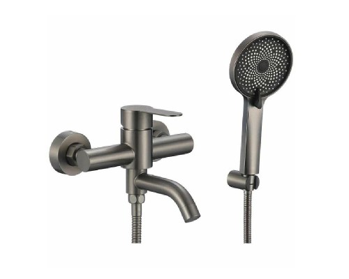 Смеситель для ванны Fmark FS8206Q цвет Графит