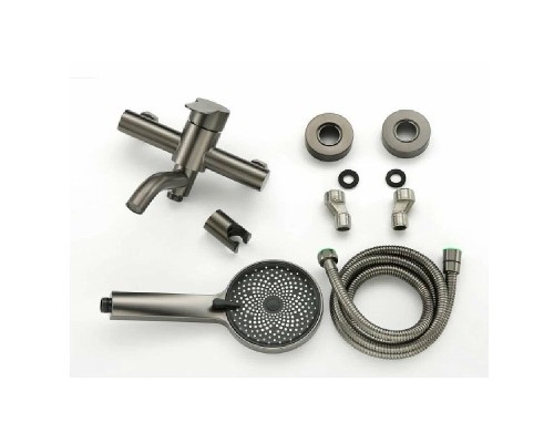 Смеситель для ванны Fmark FS8206Q цвет Графит