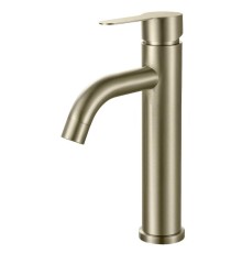 Смеситель для раковины Fmark FS8211C цвет Золото матовое