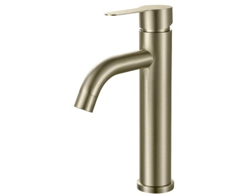 Смеситель для раковины Fmark FS8211C цвет Золото матовое