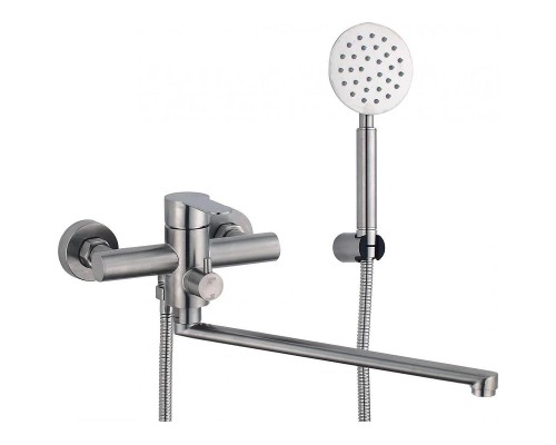 Смеситель для ванны Fmark FS8224 универсальный цвет Сатин