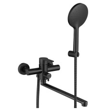 Смеситель для ванны Fmark FS8224H универсальный цвет Черный