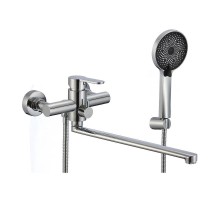 Смеситель для ванны Fmark FS8225A универсальный цвет Хром