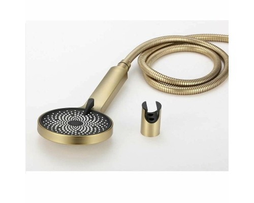 Смеситель для ванны Fmark FS8225C универсальный цвет Золото матовое