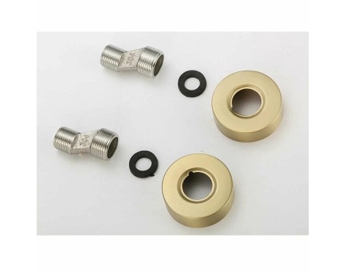 Смеситель для ванны Fmark FS8225C универсальный цвет Золото матовое