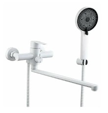 Смеситель для ванны Fmark FS8225W универсальный цвет Белый