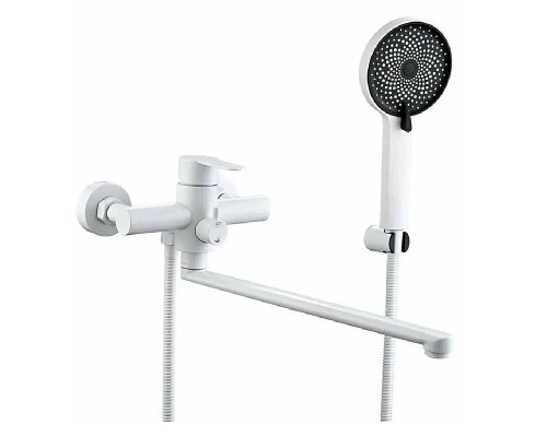 Смеситель для ванны Fmark FS8225W универсальный цвет Белый