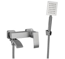 Смеситель для ванны Fmark FS8624-1 цвет Сатин