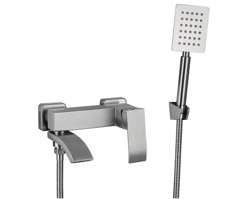 Смеситель для ванны Fmark FS8624-1 цвет Сатин