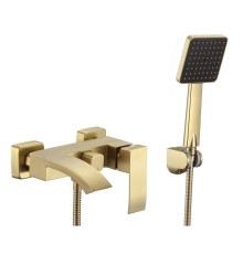 Смеситель для ванны Fmark FS8624C цвет Золото матовое