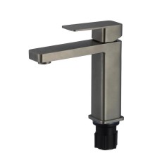 Смеситель для раковины Fmark FS8701Q цвет Графит