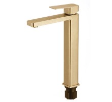 Смеситель для раковины Fmark FS8711C цвет Золото матовое