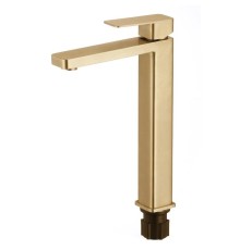 Смеситель для раковины Fmark FS8711C цвет Золото матовое