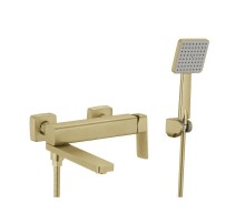 Смеситель для ванны Fmark FS8724-22C цвет Золото матовое