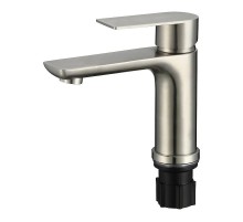 Смеситель для раковины Fmark FS8801 цвет Сатин