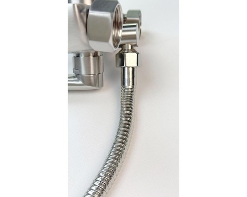 Смеситель для ванны Fmark FS8824 универсальный цвет Сатин