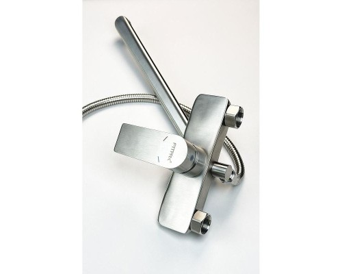 Смеситель для ванны Fmark FS8824 универсальный цвет Сатин