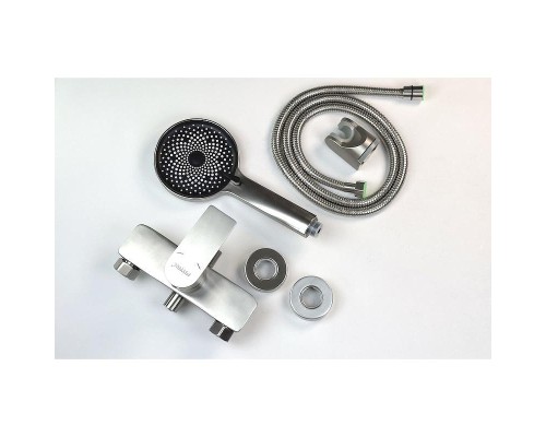 Смеситель для ванны Fmark FS8824 универсальный цвет Сатин