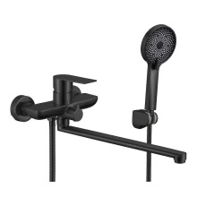 Смеситель для ванны Fmark FS8824H универсальный цвет Черный