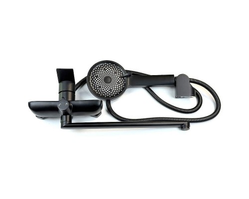 Смеситель для ванны Fmark FS8824H универсальный цвет Черный