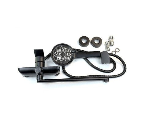 Смеситель для ванны Fmark FS8824H универсальный цвет Черный