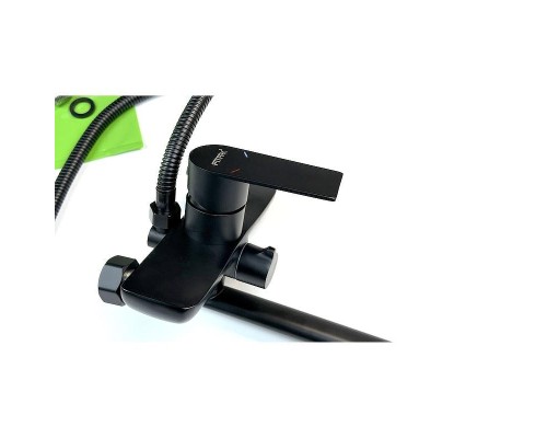 Смеситель для ванны Fmark FS8824H универсальный цвет Черный