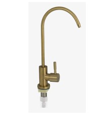 Кран для одного типа воды Fmark F-SL-C222 цвет Золото матовое