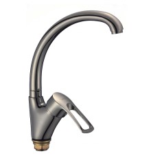 Смеситель для кухни Fmark FM4166L цвет Сатин