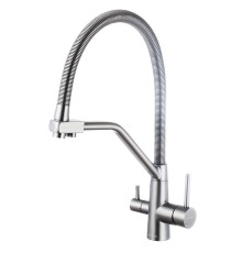 Смеситель для кухни Fmark FS0762L цвет Сатин