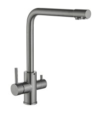 Смеситель для кухни Fmark FS0862Q цвет Графит