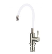 Смеситель для кухни Fmark FS26729-02 цвет Сатин Белый