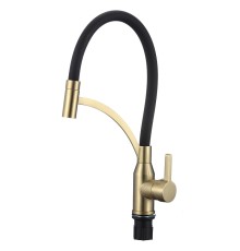 Смеситель для кухни Fmark FS8244C-01 цвет Бронза Черный