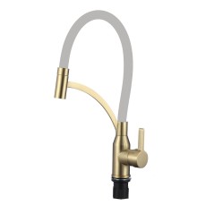 Смеситель для кухни Fmark FS8244C-04 цвет Бронза Серый