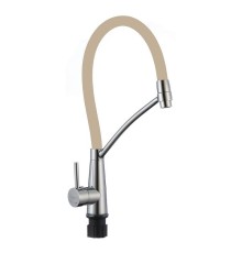 Смеситель для кухни Fmark FS8255A-12 цвет Хром Бежевый