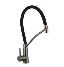 Смеситель для кухни Fmark FS8255Q-01 цвет Графит Черный