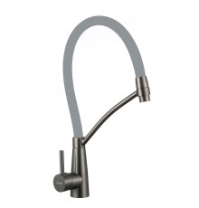 Смеситель для кухни Fmark FS8255Q-04 цвет Графит Серый