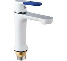 Смеситель для раковины Frap H34 F1034 Белый Хром