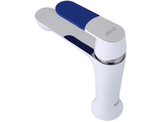 Смеситель для раковины Frap H34 F1034 Белый Хром