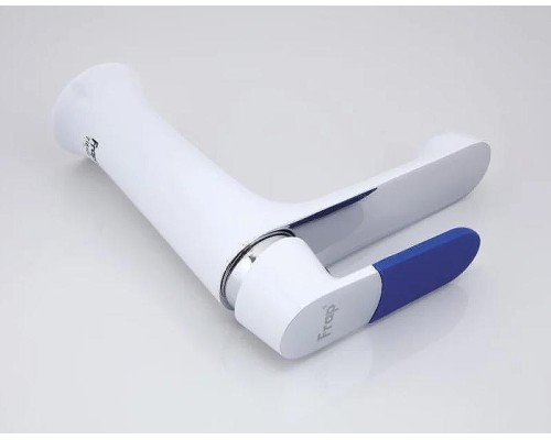 Смеситель для раковины Frap H34 F1034 Белый Хром