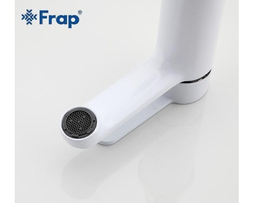 Смеситель для раковины Frap H41 F1041 Белый Хром