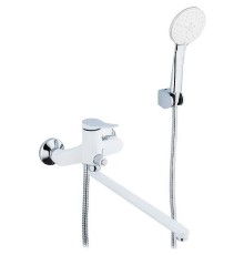 Смеситель для ванны Frap H45 F2245 универсальный Белый Хром