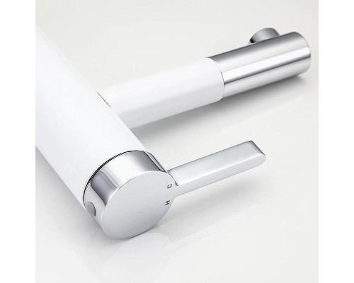 Смеситель для раковины Frap H52 F1052-15 Белый Хром