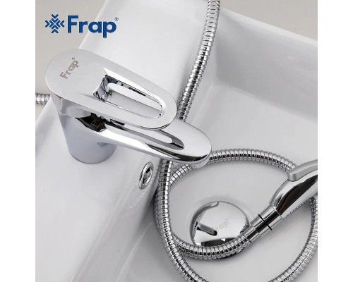 Смеситель для раковины Frap H68 F1268 с гигиеническим душем Хром