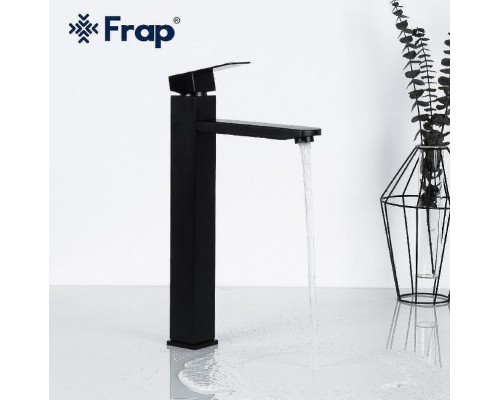 Смеситель для раковины Frap H802-6 F10802-62 Черный матовый