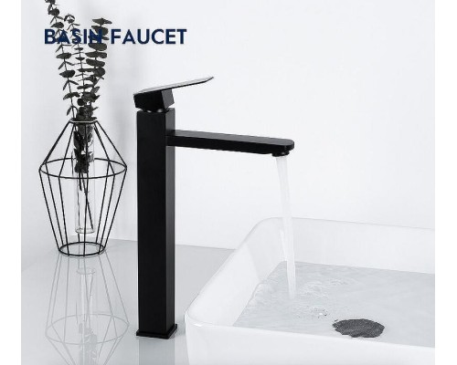 Смеситель для раковины Frap H802-6 F10802-62 Черный матовый