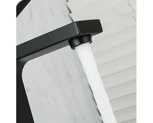 Смеситель для раковины Gappo G1017-6 Черный матовый