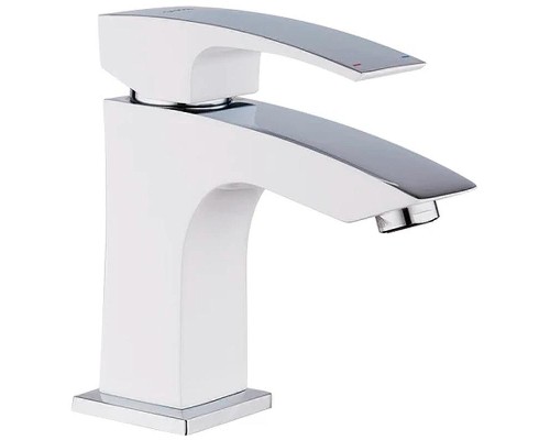 Смеситель для раковины Gappo G07 G1007-7 Белый Хром