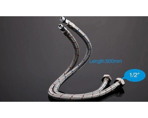 Смеситель для раковины Gappo G07 G1007-7 Белый Хром