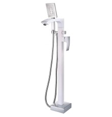 Смеситель для ванны Gappo G07 G3007-8 Белый Хром